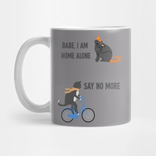 Lovers cat design Mug